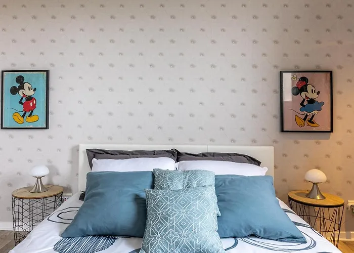 Charmant appart LYS parfait pour les familles - 7 MIN DISNEYLAND - PARKING&WIFI
